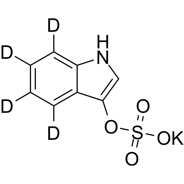 Indoxyl sulfate-d4 potassium 1346601-03-3
